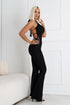 Osaka Crochet Halter Neck Jumpsuit